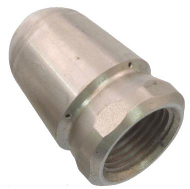 Erie Tools Rotating 1/8" Sewer Jetter Nozzle for Drain Cleaning 2.5 Orifice 